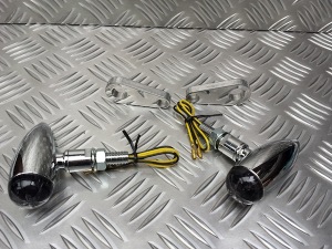 V Rod Rear Indicators & Bracket's from Triumph Custom Parts